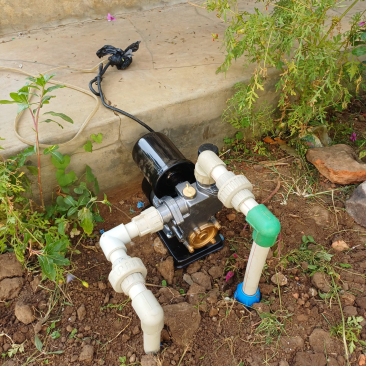 pomp voor extra waterdruk